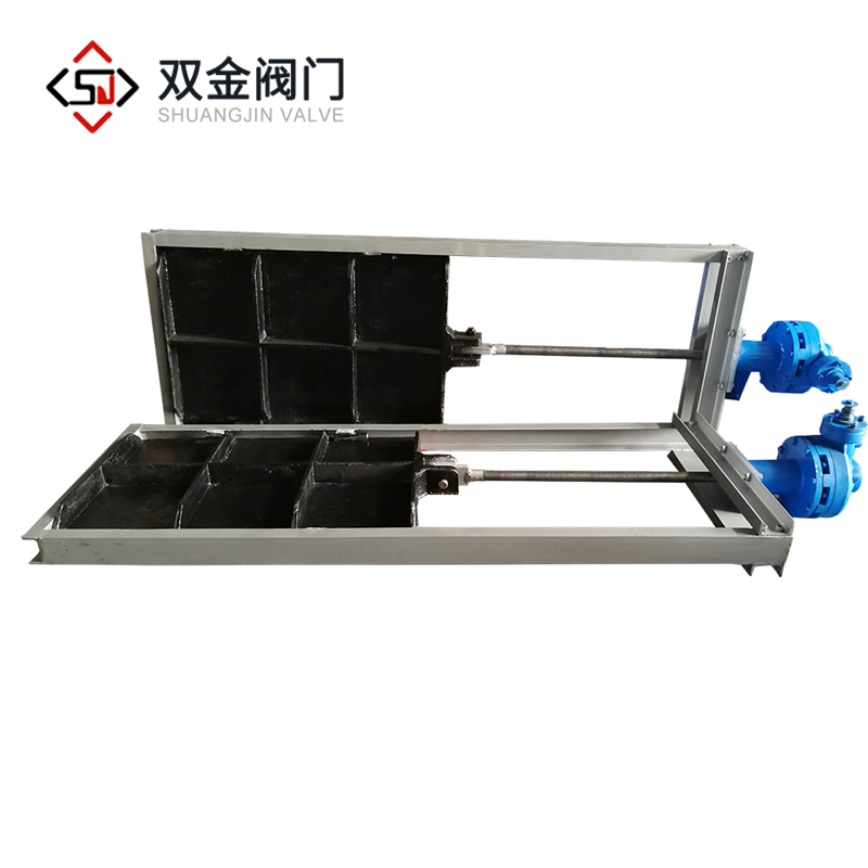 不鏽鋼框鑄鐵闆渠道閘門